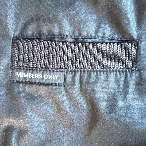 Members Only Iconic Classic Racer Jacket Black Size 38 - Picture 10 of 10